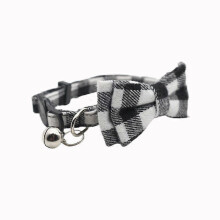 Niedliches Anti-Erwürge-Katzenhalsband mit Glöckchen und Fliege, 1 Stück, Schwarz, für Kätzchen und Katzen