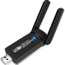 Adaptateur USB WiFi Bluetooth 1300 Mbps double bande 2,4/5 GHz (dernière version 2025)