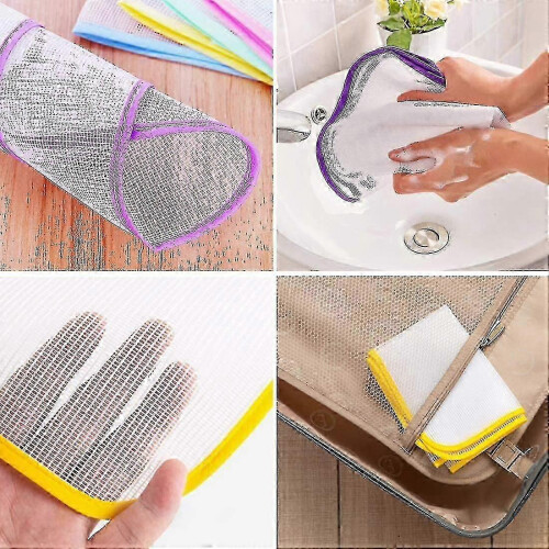 Protective Ironing Mesh Pressing Pad Set 5 Pack Anti-Scorch Ironing Cloth 2