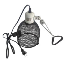 Reptiles Birds Snakes Chicks Heat Lamp Cover Cage Protector 5.5 Inch Mesh