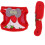 Rabbit Harness Set Small Strawberry Pattern with Outdoor Chest Strap Vest & Leash (M) 1