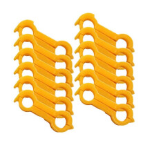 12Pcs 5mm Pediatric Rutin Nestling Leg Splint Corrector for Budgie Cockatiel Splayed Leg