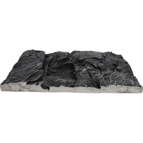Sfondo realistico con texture rocciosa per terrari e habitat di rettili.