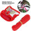 Rabbit Harness Set Small Strawberry Pattern with Outdoor Chest Strap Vest & Leash (M) 3