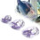 3PCS Transparent Breathable Cat Muzzle Set Prevent Biting Chewing Adjustable Size MXBC 1
