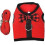 Elastic Leash Rabbit Harness for Small Pets Red Size M Bust 30-34cm 1