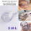 3PCS Transparent Breathable Cat Muzzle Set Prevent Biting Chewing Adjustable Size MXBC 4