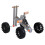 Bicicletta per uccelli leggera e resistente, ParrotTrain, EduFun, InterGame Skill Dev, Pappagallino ondulato, Calopsitta, IntelPlay 2