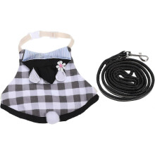 Set Kleines Kaninchengeschirr, Leine, Sicherheitsweste, Haustierbekleidungszubehör