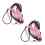 2-Pack Pet Adjustable Bird Harness & Leash for Parrots - Anti-Bite Training Rope (P) 1