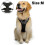 No-Pull Dog Harness with 1 Leash Clip Adjustable Soft Padded Vest Black M 1