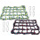 Parrot Climbing Net & Hanging Hammock Set for Birds 6Pcs 1