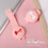 Anello porta-collare per cani e gatti Apple, colore rosa, 1 pezzo. 2