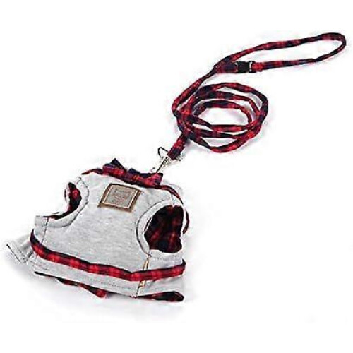 British Cat Leash Jacket Set with Adjustable Leash and Cute Collar 2
