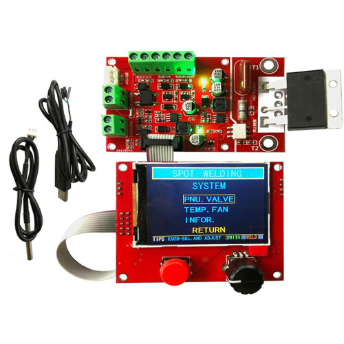 Integrated Fan & Temperature Sensor Pneumatic Spot Welding Controller 1