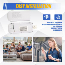 Alta Velocidade Desbloqueado 3G 4G Lte Usb Modem PortáTil Usb 4G Dongle 3G 4G CartãO Sim Usb Dongle Universal Adaptador de Rede Usb