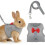 Bunny Small Pet Harness Leash Set Escape-Proof Adjustable Soft Breathable Mesh Vest 2