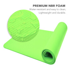Yogamatte NBR grün 1830x610x10mm rutschfest