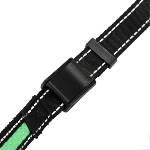 USB-laddningsbart LED-koppel Multiljus Reflekterande Säkerhetskoppel Natt Hållbart Poly-dragrep 2
