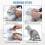 Cat Muzzle Breathable Transparent Anti Bite Face Cover for Nail Trimming Bathing Medium JS 5