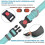 Adjustable Reflective Dog Collar with Neoprene Padding and Leash for Small Large Dogs 3