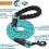Adjustable Reflective Dog Collar with Neoprene Padding and Leash for Small Large Dogs 4
