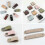 6 Nordic Kid-Safe Kitchen Drawer Pulls with Leather & Anti-Strike Door Handles 3