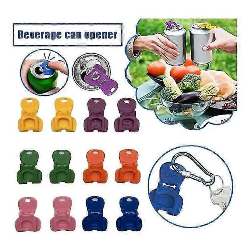 Plastic Jar Opener Tool for Beer 6 12 24 Pack Easy Tab Opener and Drink Protector 1