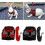 Elastic Leash Rabbit Harness for Small Pets Red Size M Bust 30-34cm 2