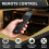 RM-AAU135 Remote Control for  STR-KM3 STR-KM5 AAU136 SS-MSP7M Power Amplifier Remote Control Replacement 2