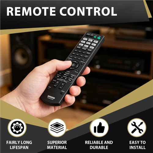 RM-AAU135 Remote Control for  STR-KM3 STR-KM5 AAU136 SS-MSP7M Power Amplifier Remote Control Replacement 1