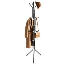 Coat Stand, Metal Coat Tree Coat Rack with 12 Hooks for Hang Coats, Jackets, Hats, Bags, for Hallway Bedroom Office