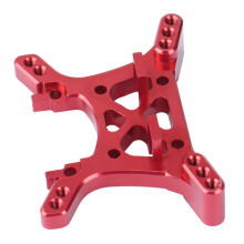 2 Stuks Metal Shock A2504 voor Remo Hobby Smax 1621 1625 1631 1635 1651 1655 1/16 RC Auto Upgrade Onderdelen, Rood