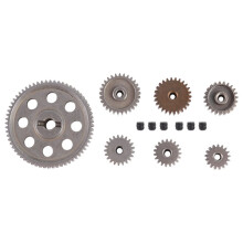 11184 Metal Diff Main Gear 64T Motor Pinion Gears for 1/10 RC Car HSP Himoto Amax Redcat Exceed 94111 Parts