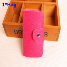 (Rose Red)Portafoglio donna porta carte di credito porta contanti organizer astuccio tasca uso viaggio