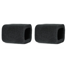 2X Windproof Microphone Sponge Cover for FIFINE AmpliGame AM8 Audio Recording Accessory A