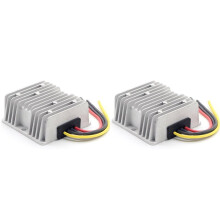2X Universal 8V-40V to 12V Voltage Regulator 6A Power Converter Power Module Automatic Boost / Reduce Power Regulator