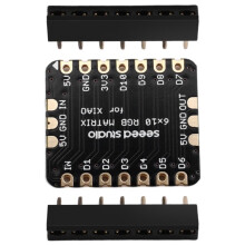 2X WS2812B LED Matrix Paneel Programmeerbaar Pixel Display voor SeeedStudio-XIAO DIY Verlichtingsprojecten XIAO-6x10-RGB-Matrix A