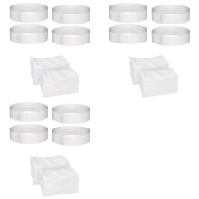 300 Bandeaux Faciaux Jetables pour Spa, Bandeau Élastique avec Ruban Magique Réglable, Bandeau Facial Non Tissé Extensible