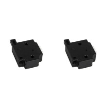 2X 3D-Drucker Filament-Erkennungsmodul 1M Kabel Auslaufsensor Materialauslaufdetektor für CR10 Schwarz