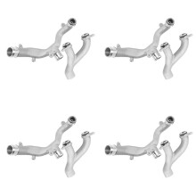 8Pcs Car Thermostat Inlet Hose Water Outlet Tube LR050935 LR090630 for Land  Sport LR4 LR092992 LR050934
