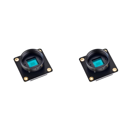 2X IMX296 Camera for Raspberry Pi Support C/CS-Mount Lens Global Shutter IMX296 Camera