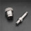 2X SS-CGA 347 Kit Aço Inoxidável 1/4 Polegada MNPT Porca Apertada Manualmente e Bocal de 3 Polegadas 347 Conector de Garrafa Atmosférico 4
