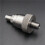 2X SS-CGA 347 Kit Aço Inoxidável 1/4 Polegada MNPT Porca Apertada Manualmente e Bocal de 3 Polegadas 347 Conector de Garrafa Atmosférico 7