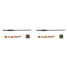 2X Nano25 5.8G 40CH 25mW 5V OSD 40CH 10x10x2.5mm VTX NTSC/PAL for FPV RC Racing Drone