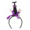 Living And Home 5-Piece Halloween-Themed Witch Hat Headbands 4