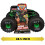 Monster Jam Monster Jam Grave Digger RC Monster Truck 2
