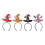 Living And Home 4-Piece Halloween-Themed Witch Hat Headbands 1