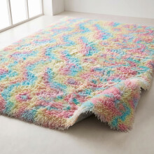 (80cm x 300 cm OR 2 ft 6 in x 10 ft- Exrta Large Runner, Rainbow- Shaggy Rugs) Modern Living Room Rugs Shaggy Fluffy Bedroom Soft Carpets Runner Indoor Outdoor Rug Floor Mats