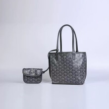 (Grey, small size 30.16.20 cm) Large capacity tote bag, mom bag, handbag